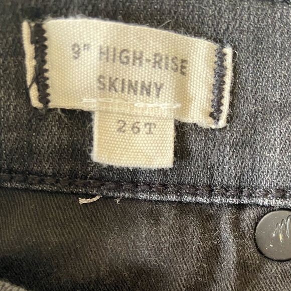 Madewell 9” High Rise Skinny Jean - Picture 3 of 3